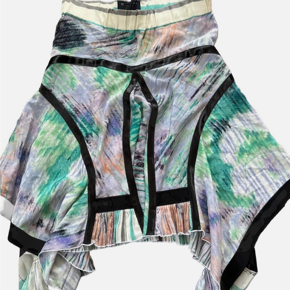 Roberto Cavalli Multicolor Asymmetrical Skirt - Picture 4 of 11